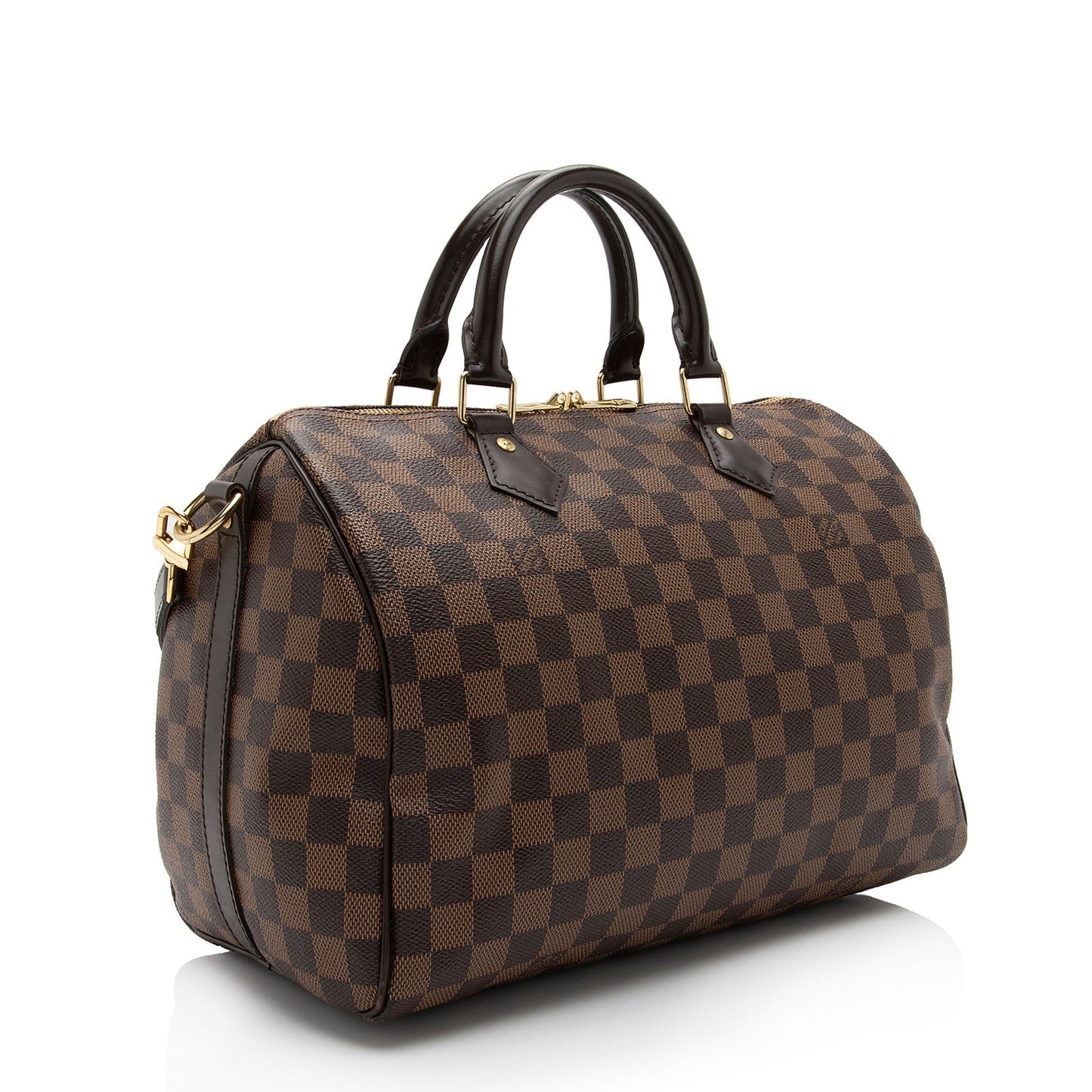 Louis Vuitton Damier Ebene Speedy Bandouliere 30 Satchel (SHF-jMwGuO)