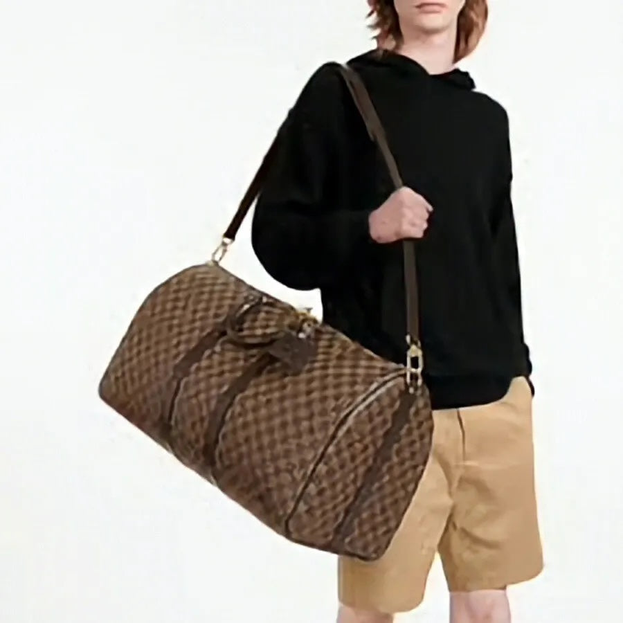 LOUIS VUITTON KEEPALL BANDOULIÈRE 55 HANDBAG