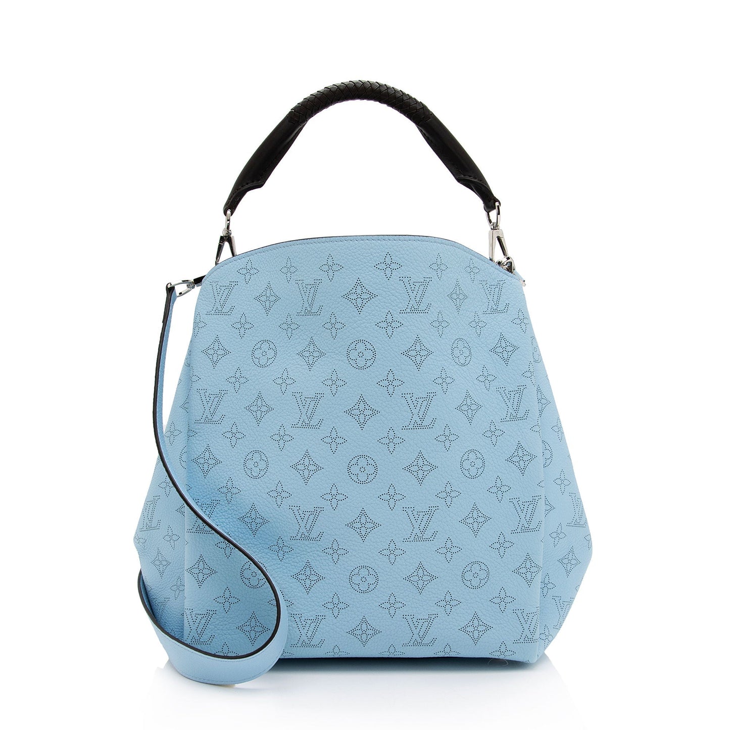 Louis Vuitton Mahina Leather Babylone PM Satchel (SHF-UwbX6i)