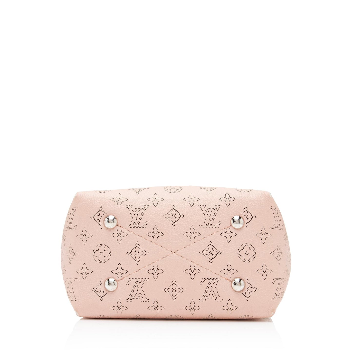 Louis Vuitton Mahina Leather Bella Medium Bucket Bag (SHF-vWLGtP)