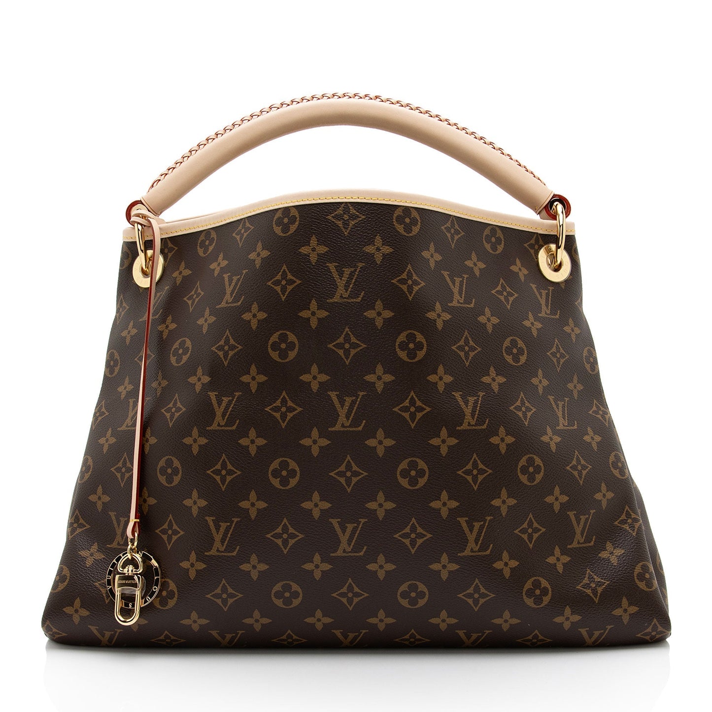 Louis Vuitton Monogram Canvas Artsy MM Shoulder Bag (SHF-pQrBmv)