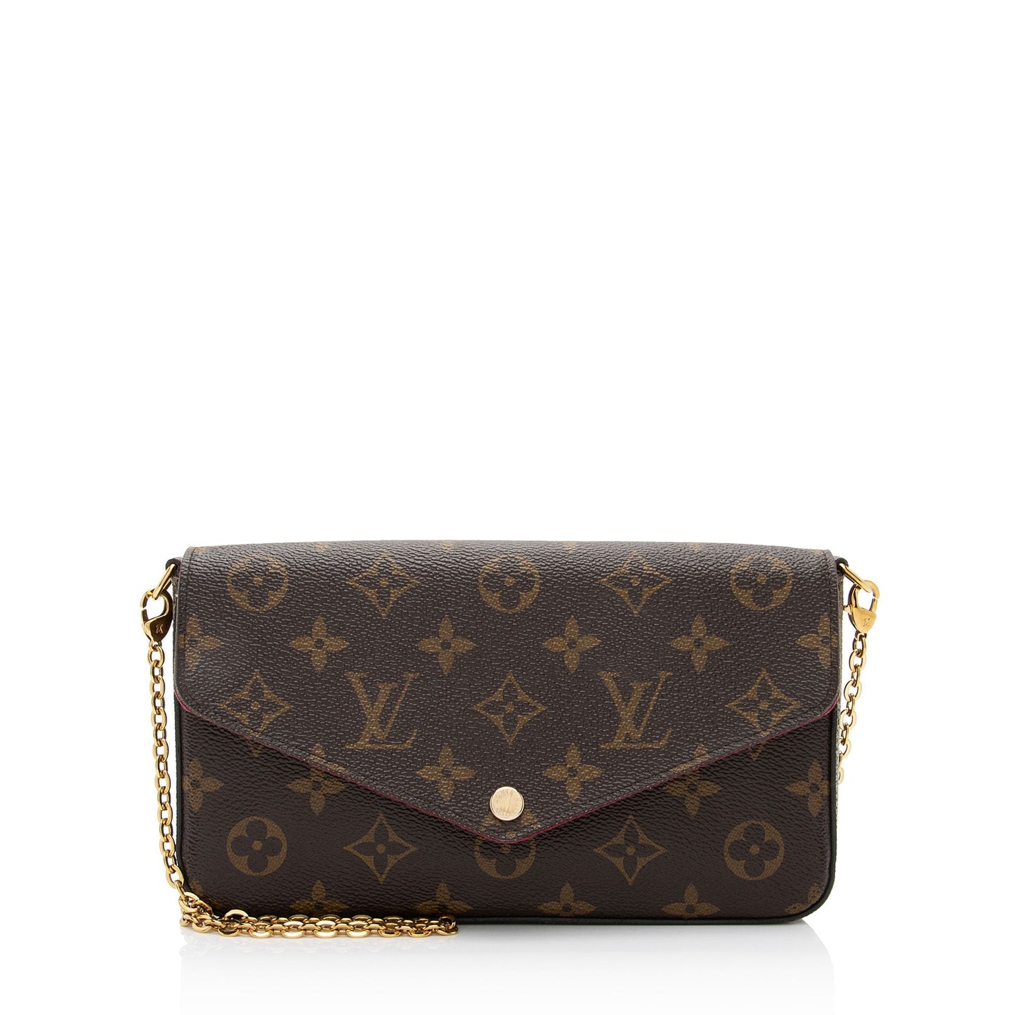 Louis Vuitton Monogram Canvas Felicie Pochette (SHF-fsle0j)