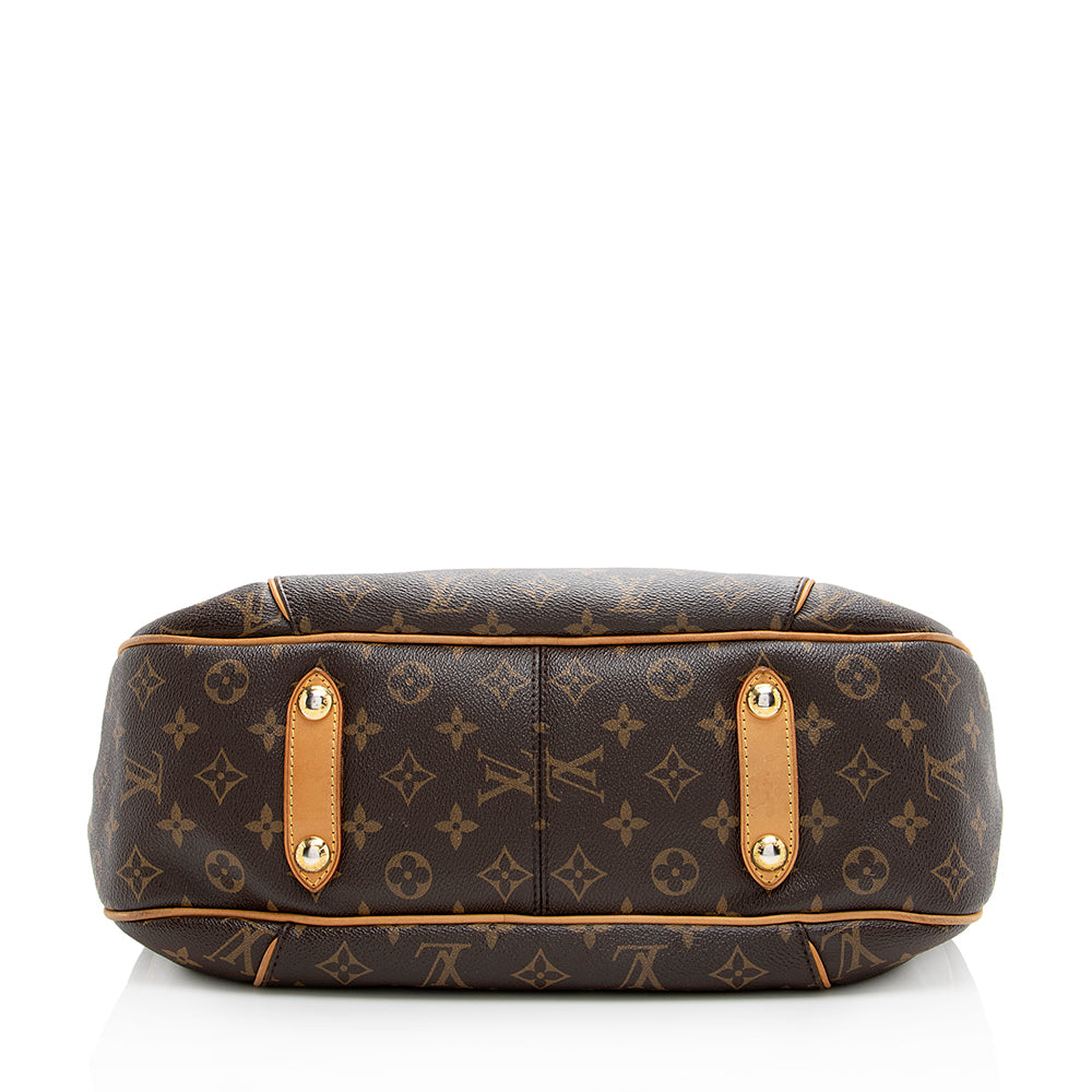 Louis Vuitton Monogram Canvas Galliera PM Shoulder Bag (SHF-20289)