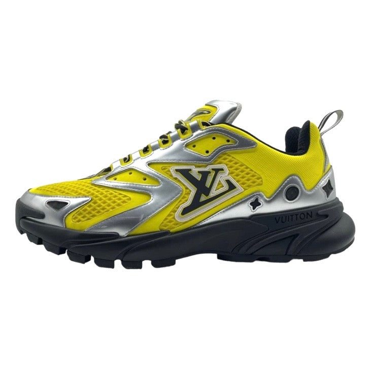 LOUIS VUITTON MESH SUEDE RUNNER TACTIC SNEAKERS