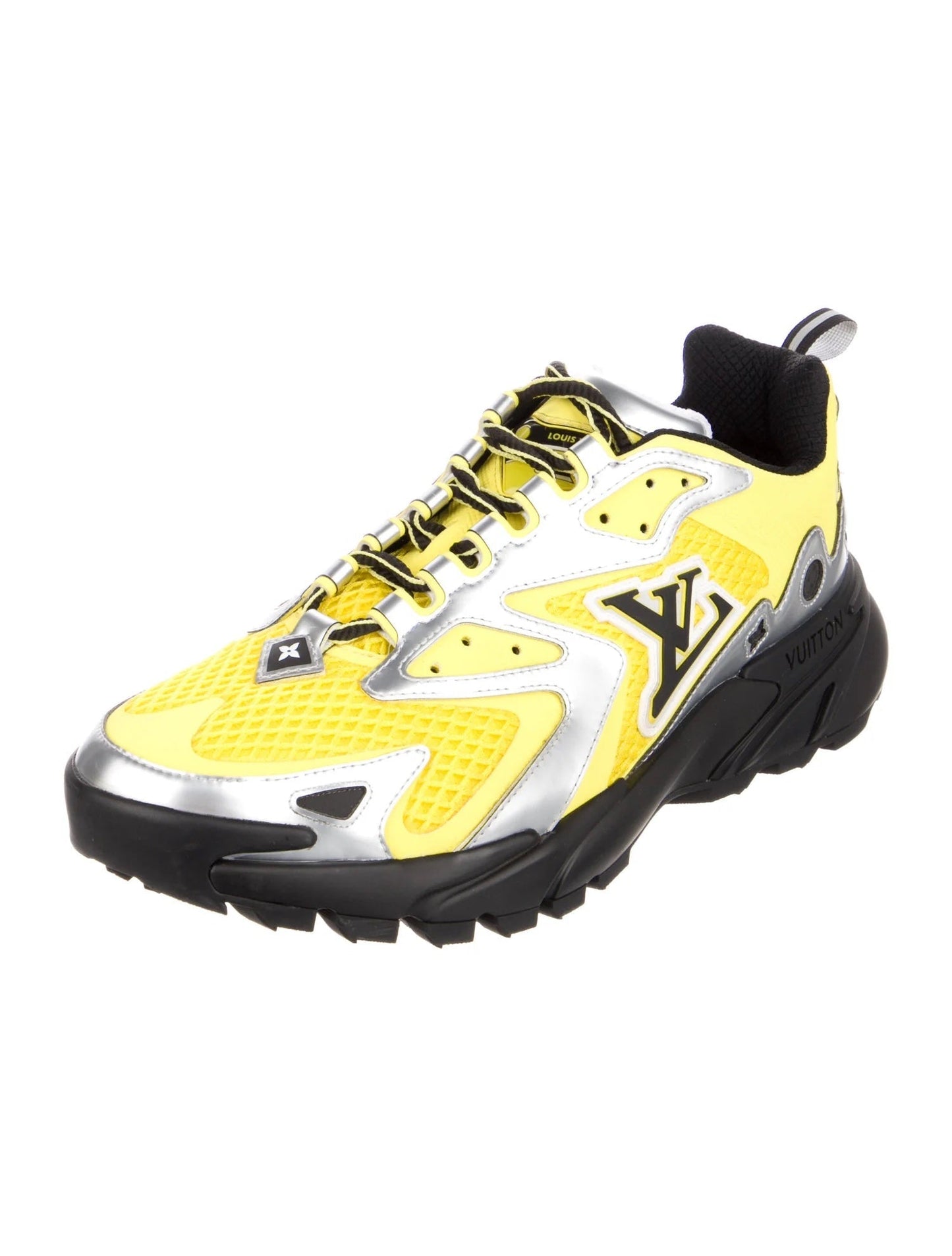 LOUIS VUITTON MESH SUEDE RUNNER TACTIC SNEAKERS