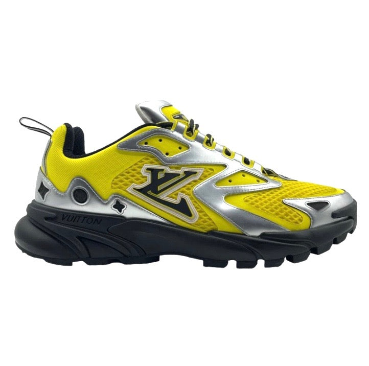 LOUIS VUITTON MESH SUEDE RUNNER TACTIC SNEAKERS