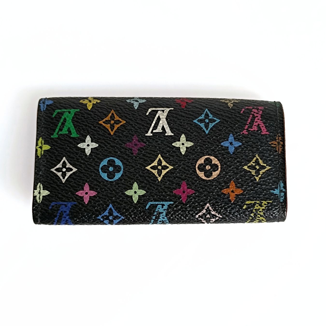 LOUIS VUITTON Louis Vuitton Louis Vuitton multicolored Murakami key ring with 4 hooks