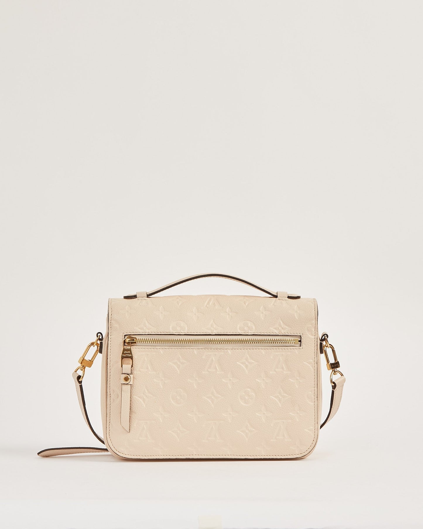Louis Vuitton Beige Empreinte Monogram Pochette Metis Bag