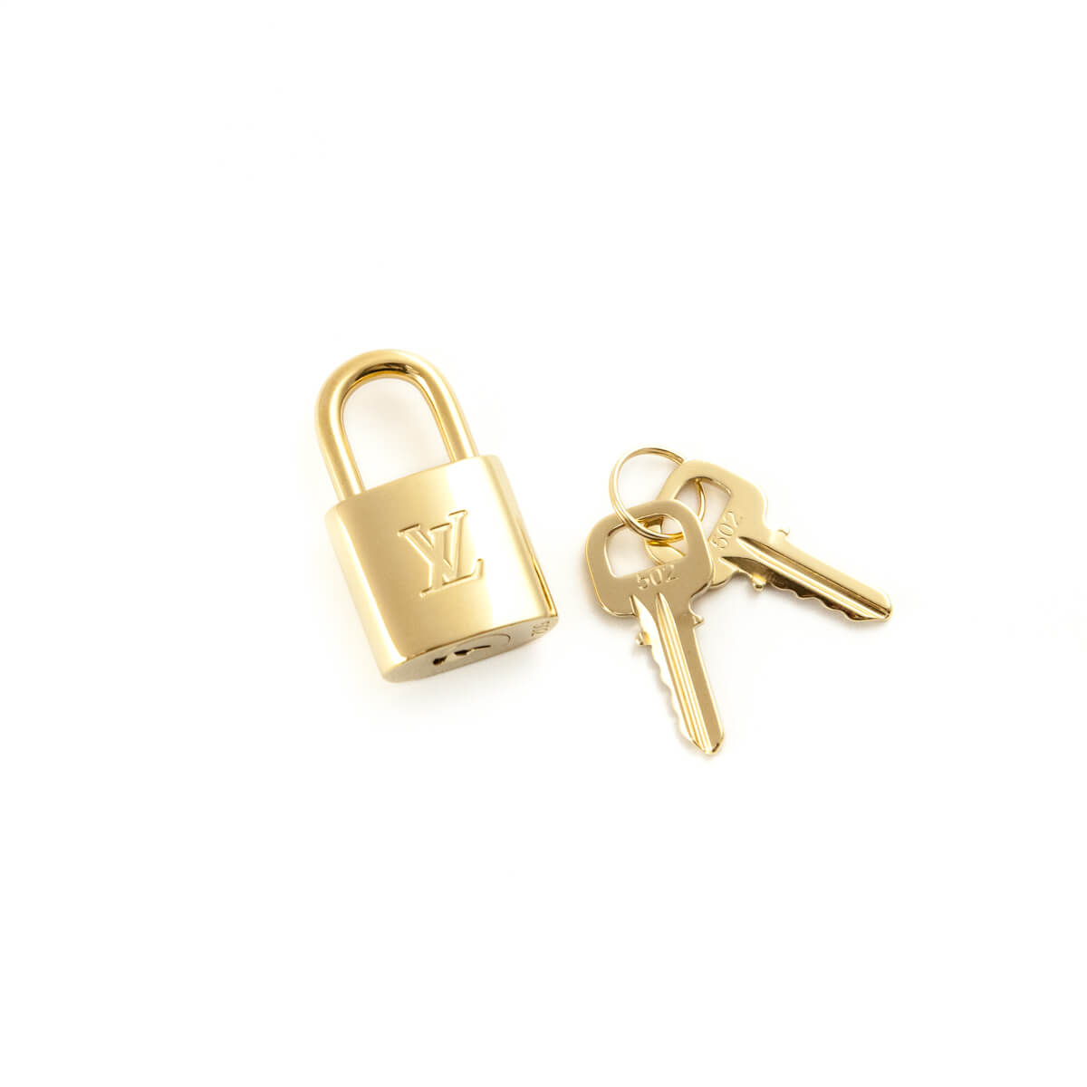 Louis Vuitton Brass Lock & Keys