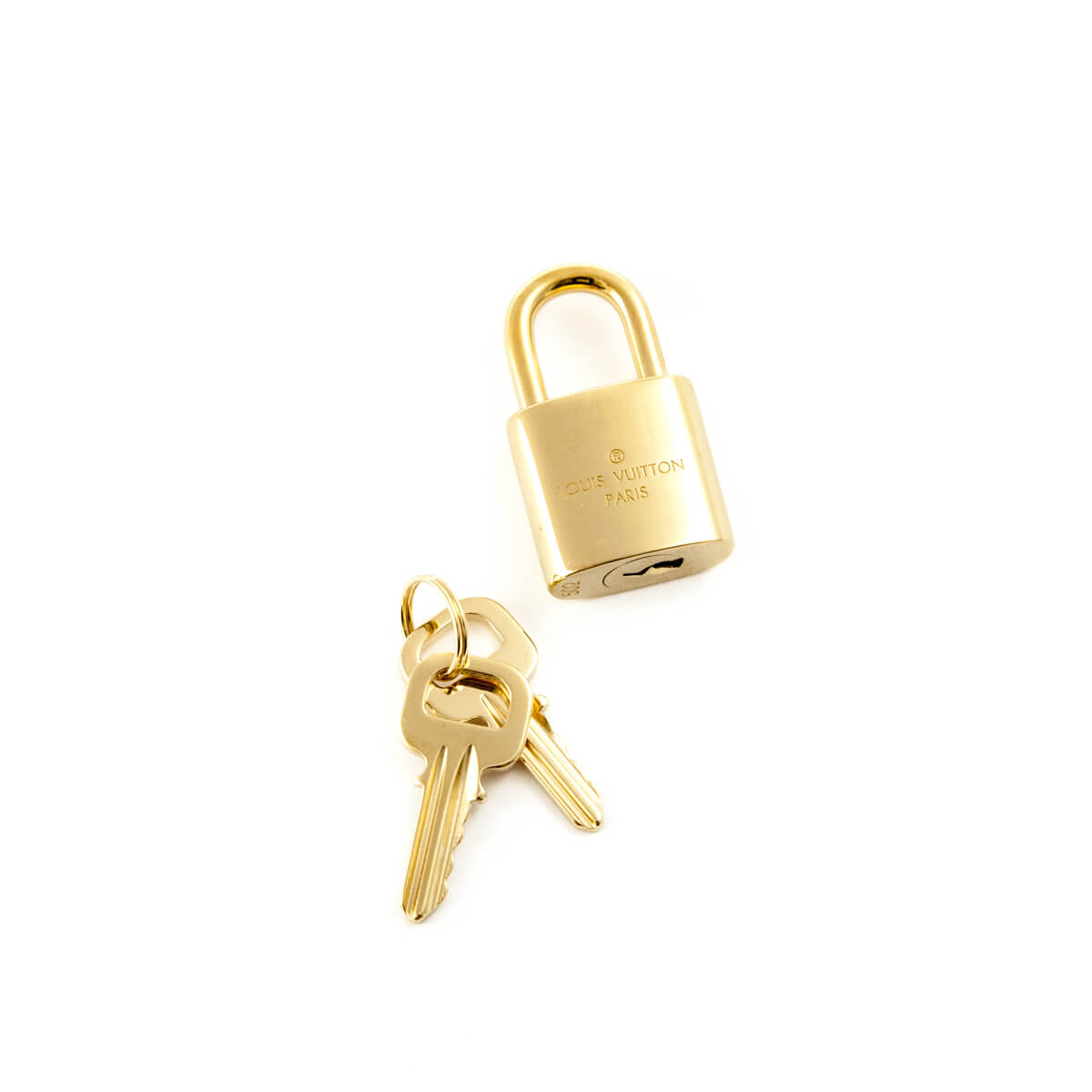 Louis Vuitton Brass Lock & Keys