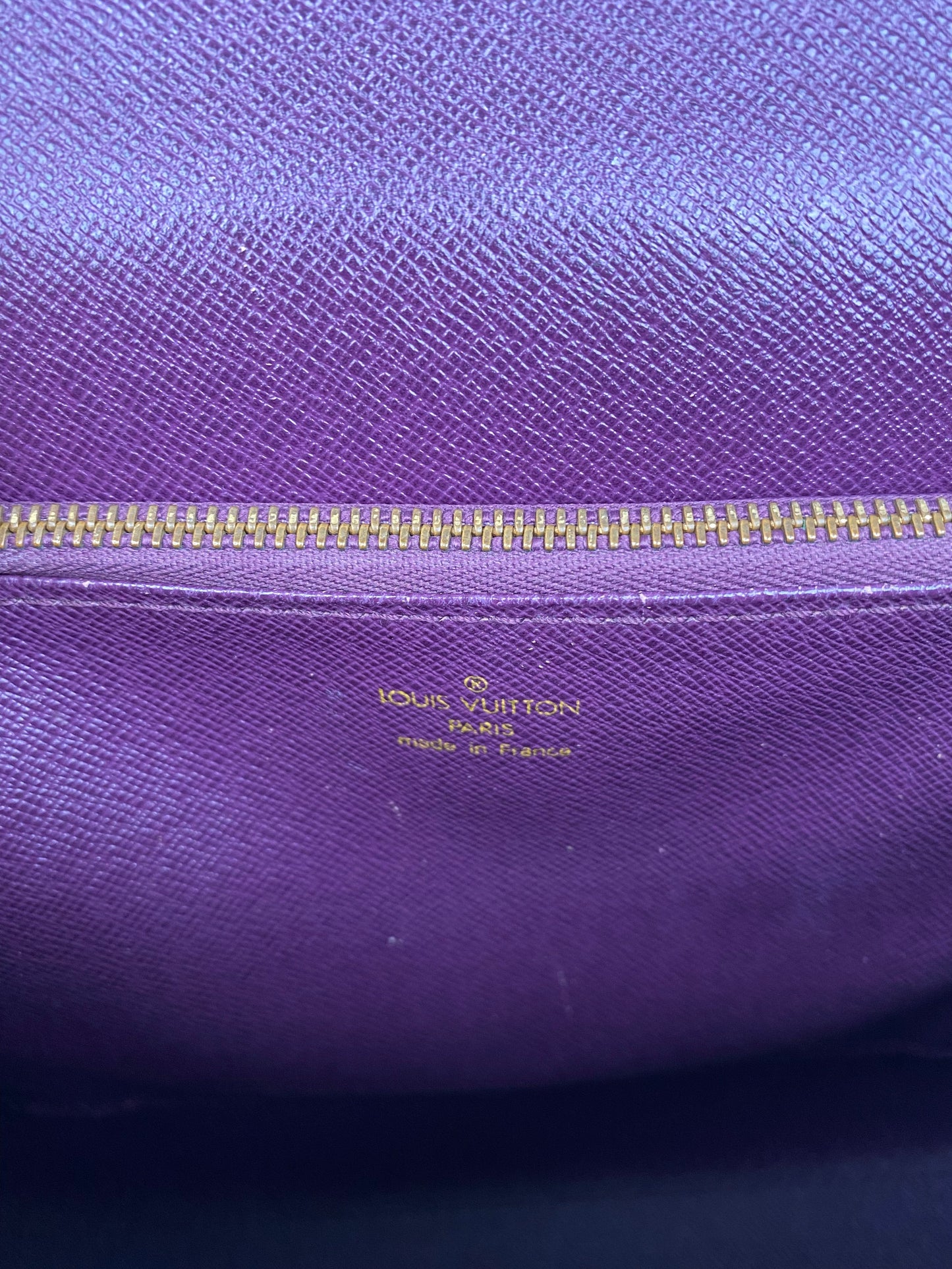 Louis Vuitton Yellow Malesherbes Epi Top Handle Bag