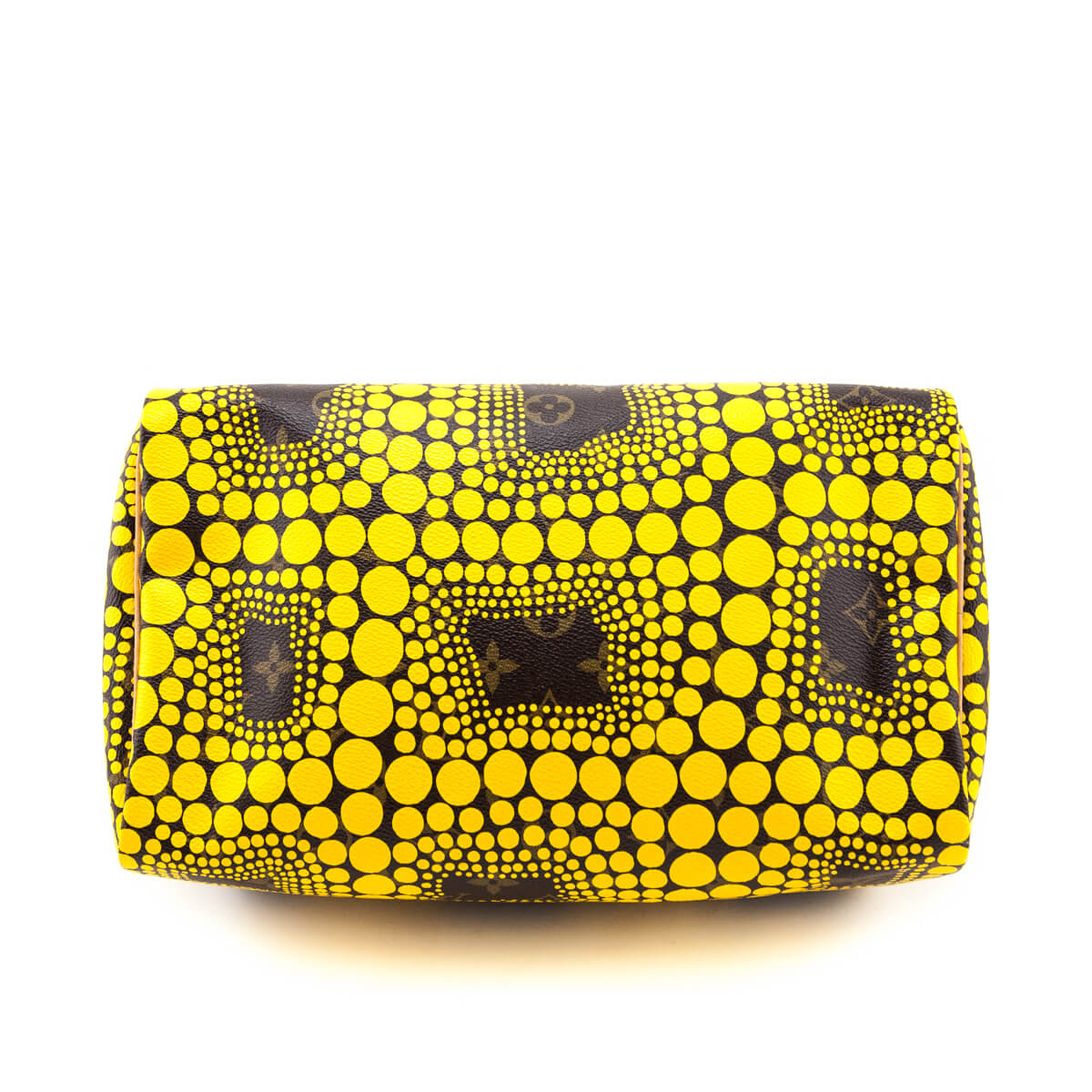 Louis Vuitton Yellow Monogram Kusama Town Speedy 30