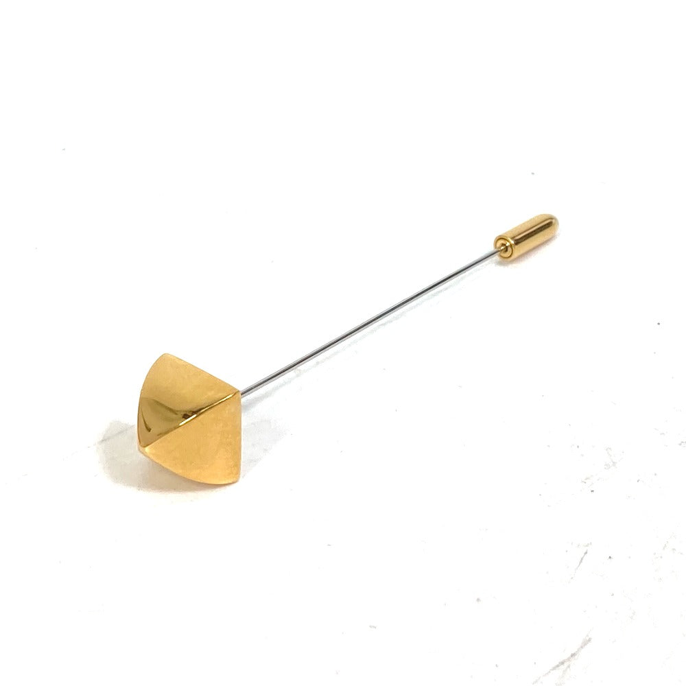HERMES Brooch Gold Plated gold Accessories Medor Women  d