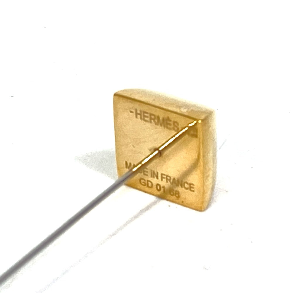 HERMES Brooch Gold Plated gold Accessories Medor Women  d