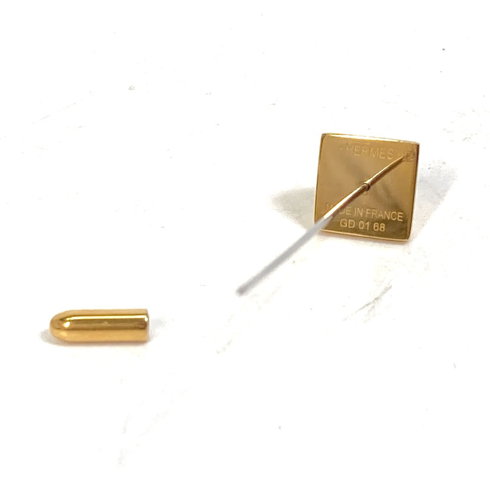 HERMES Brooch Gold Plated gold Accessories Medor Women  d