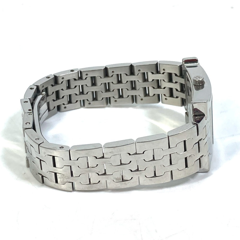 HERMES Watches Quartz HH1.210 Stainless Steel Silver H watch black dial Women  d
