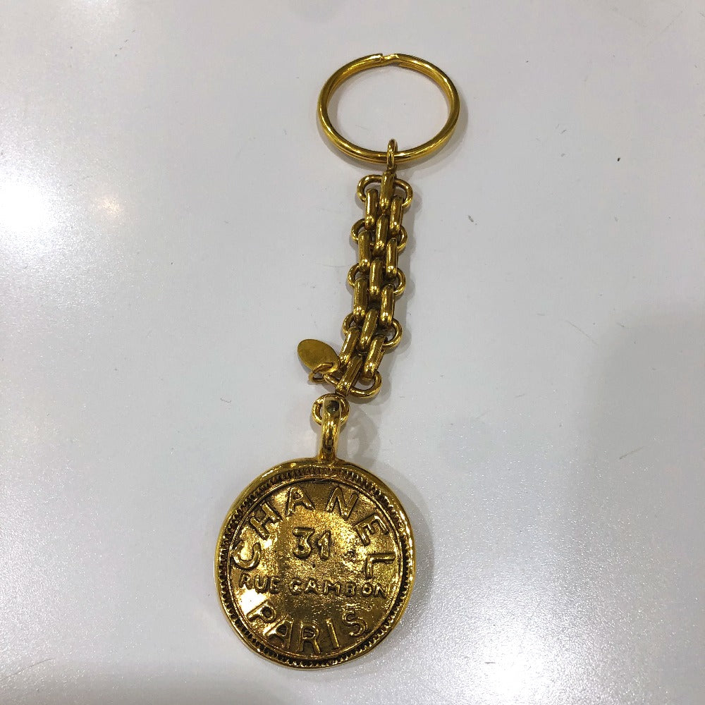 CHANEL key ring Gold Plated gold 31   RUE CAMBON Women