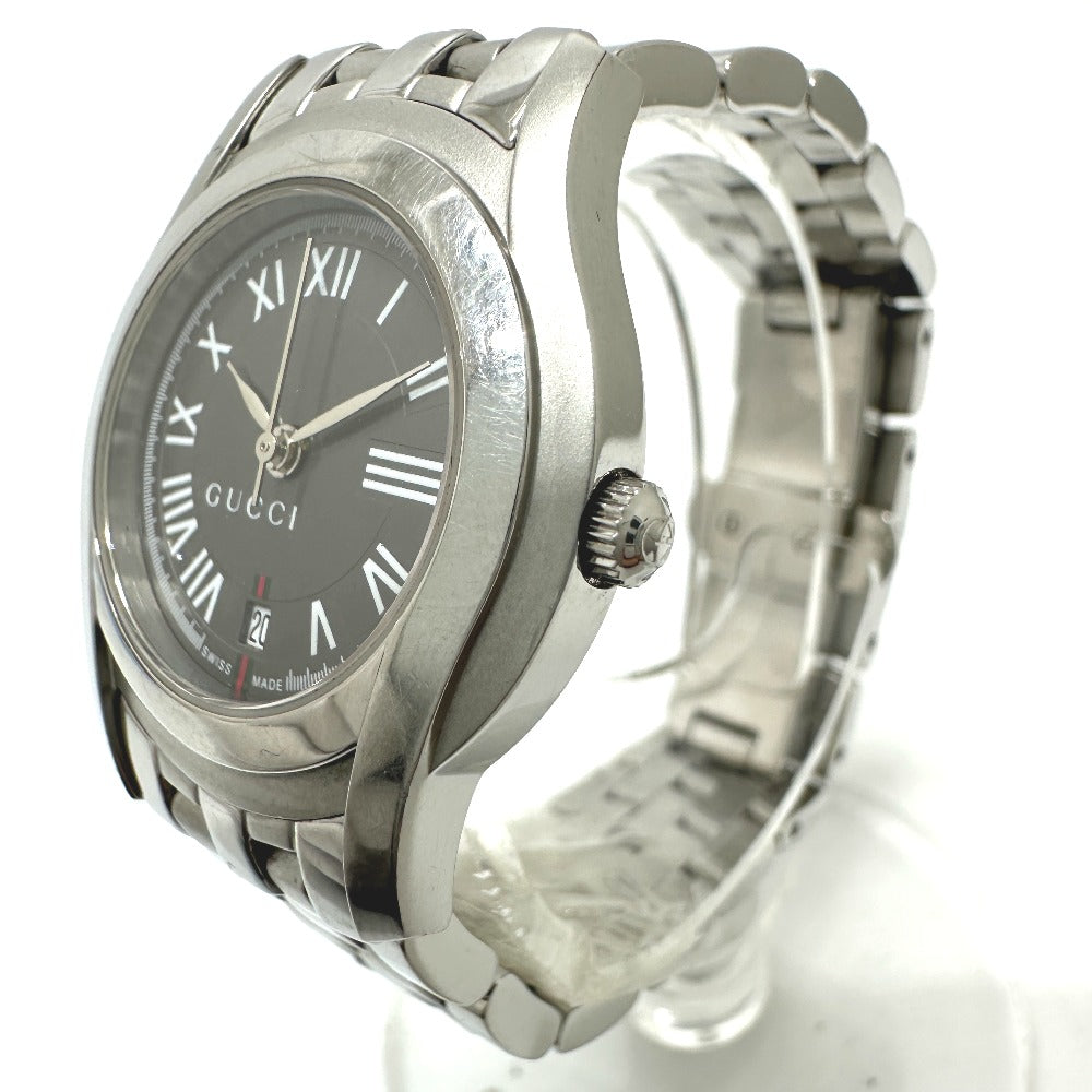 GUCCI Watches Quartz 5500L Stainless Steel Silver G class gray dial Women  d