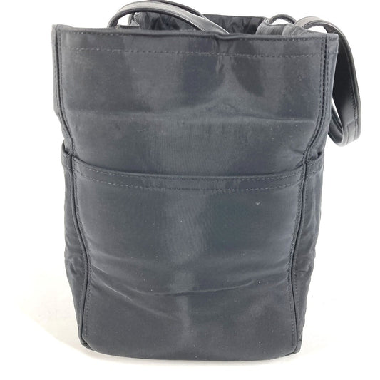HERMES Tote Bag Nylon black Akapu Luco MM Women  d