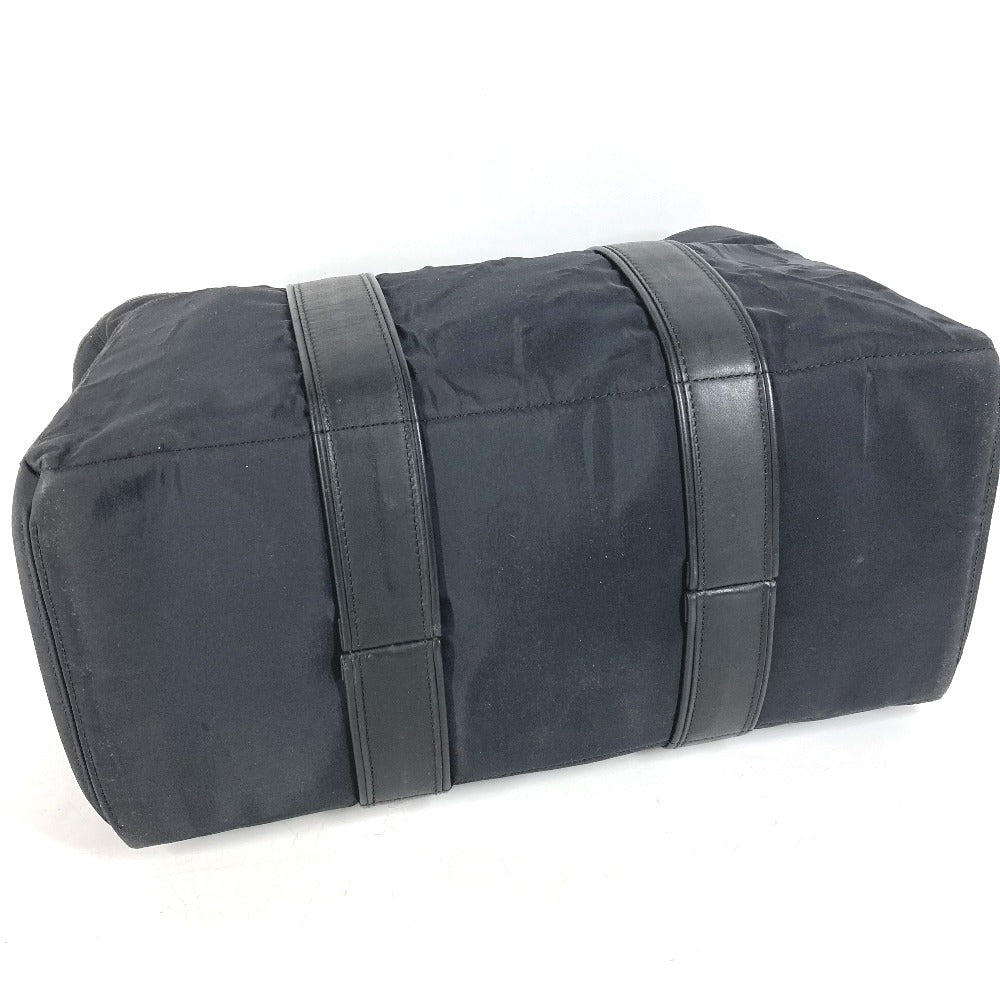 HERMES Tote Bag Nylon black Akapu Luco MM Women  d