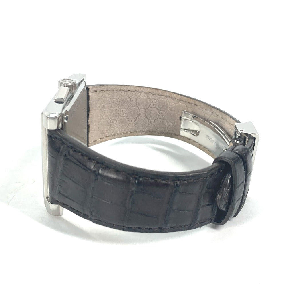 GUCCI Watches Quartz YA138407 Stainless Steel Silver Rectangle Silver dial mens  d