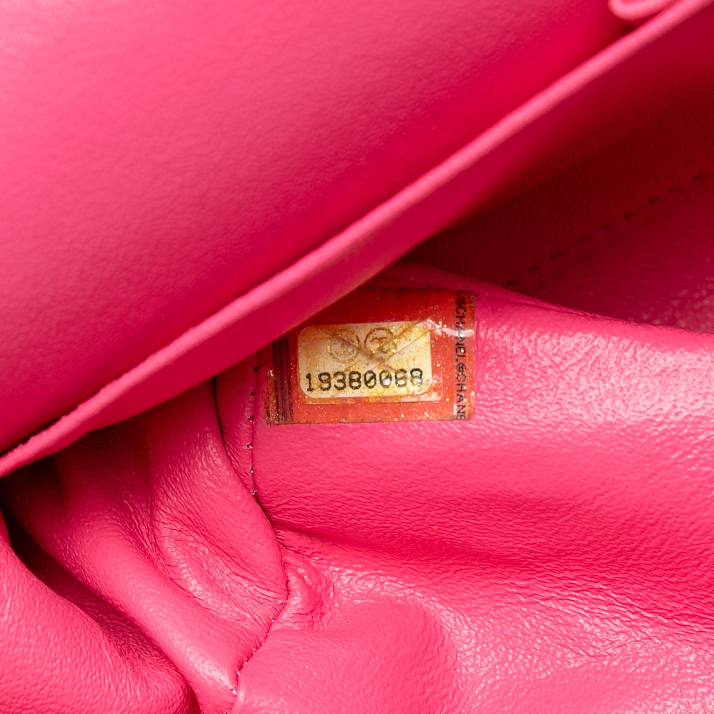 Pink Chanel Medium Classic Jersey Double Flap Shoulder Bag