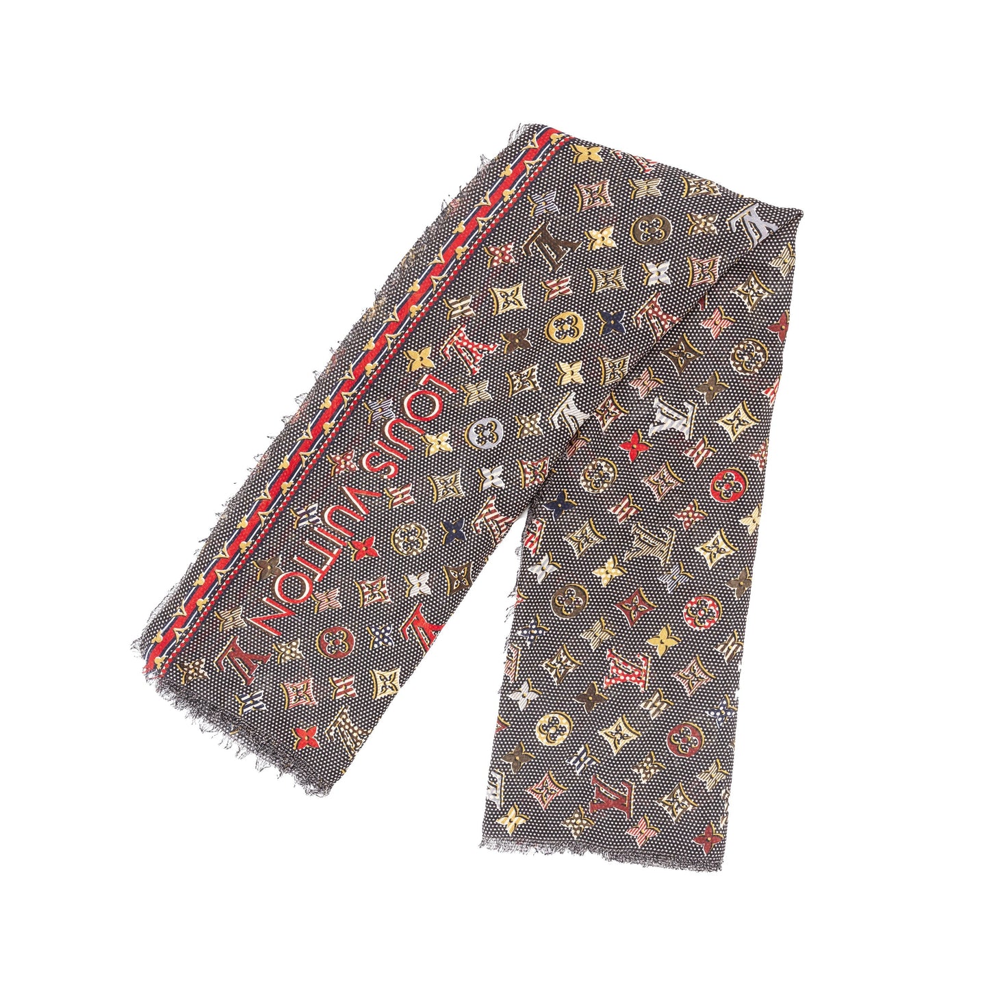 LOUIS VUITTON Louis Vuitton Giant Pop Monogram Scarf