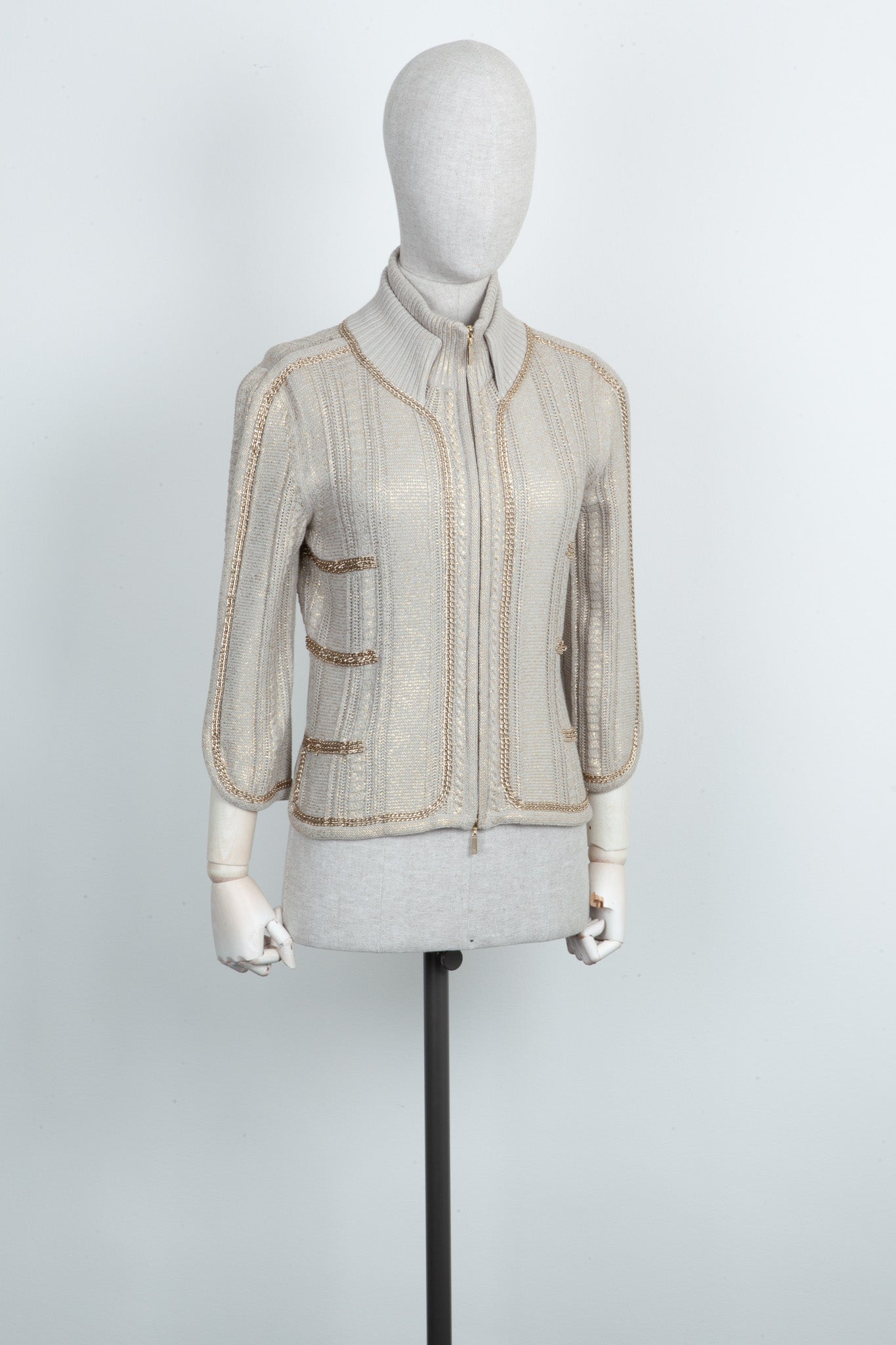 CHANEL Knit with Chains Gold 08 Printemps