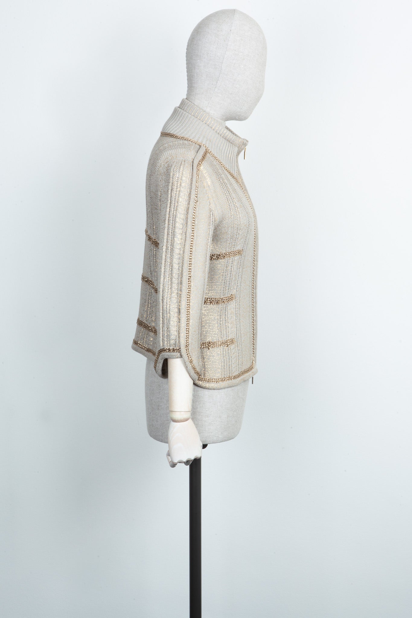 CHANEL Knit with Chains Gold 08 Printemps