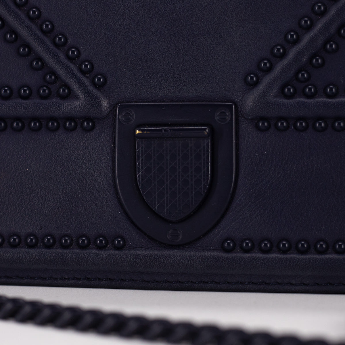 Dior Diorama Wallet On Chain Navy