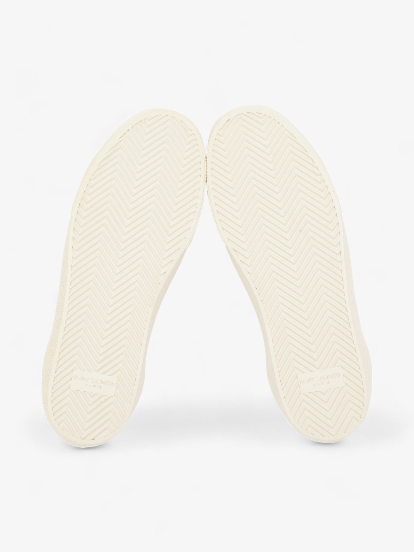 Saint Laurent Court Classic White / Black Leather EU 41 UK 8