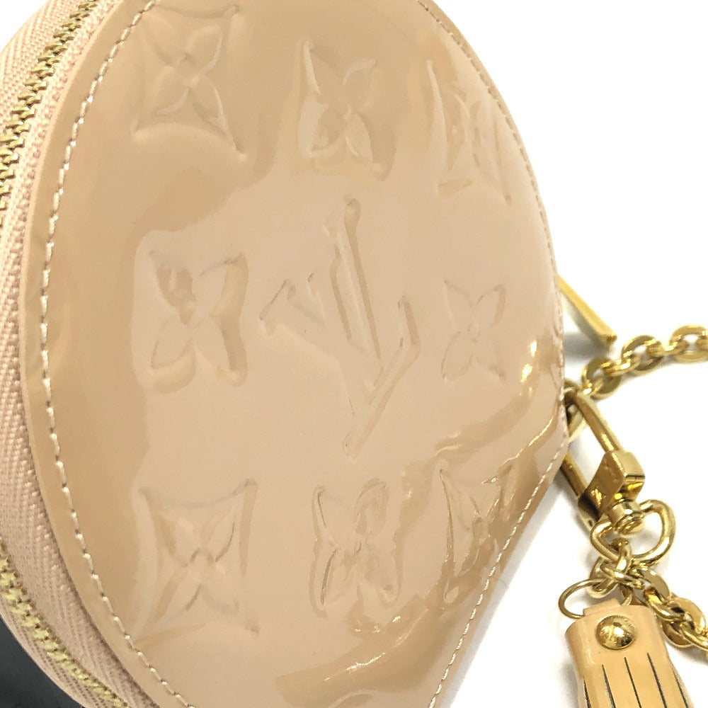 LOUIS VUITTON Coin case M91388 Monogram Vernis beige Monogram Vernis Portomonet Oiseau Women  d