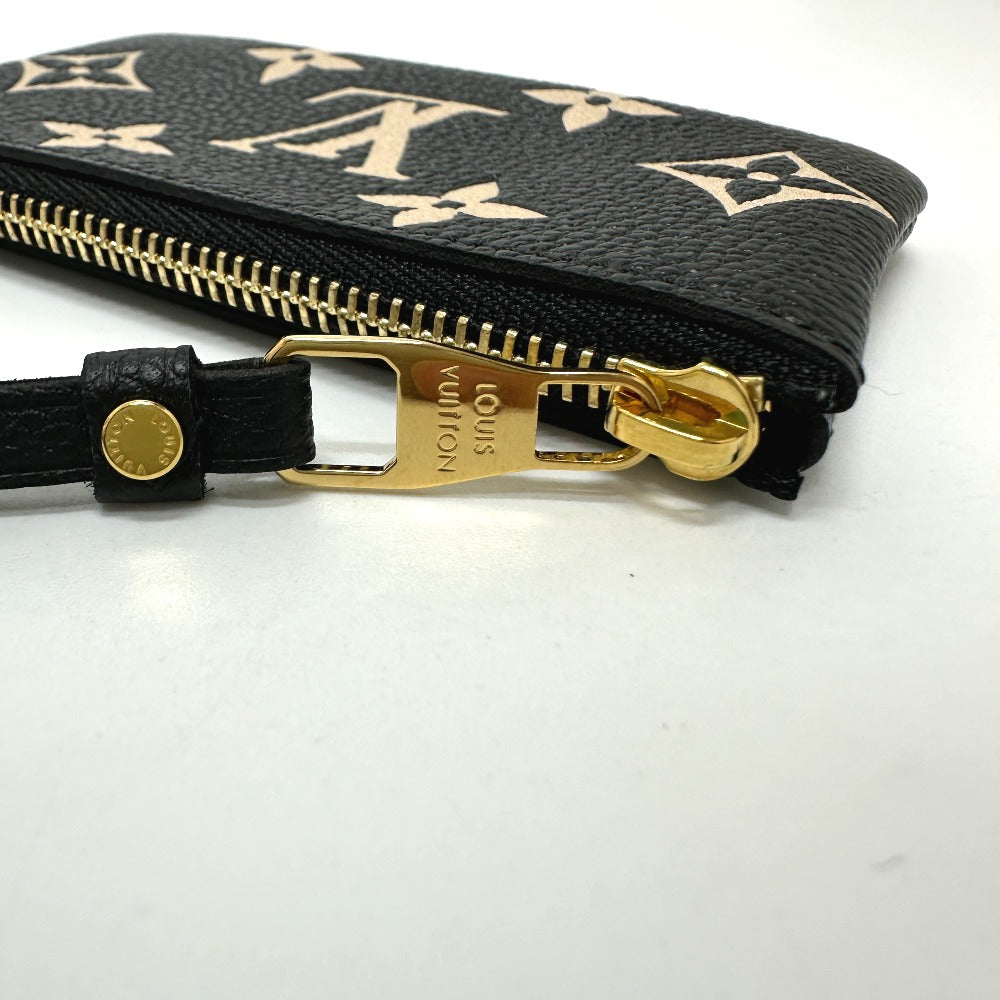 LOUIS VUITTON Coin case M80885 Monogram Ann Platt Leather black Monogram Ann Platt Pochette Cre Women  d