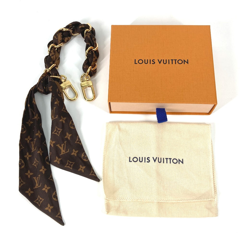 LOUIS VUITTON charm M01354 silk Brown Monogram Bag Charm/Chain Fural Women  d