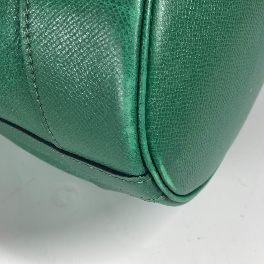 HERMES Shoulder Bag Courchevel green Drawstring Bag Crossbody Market GM Women  d