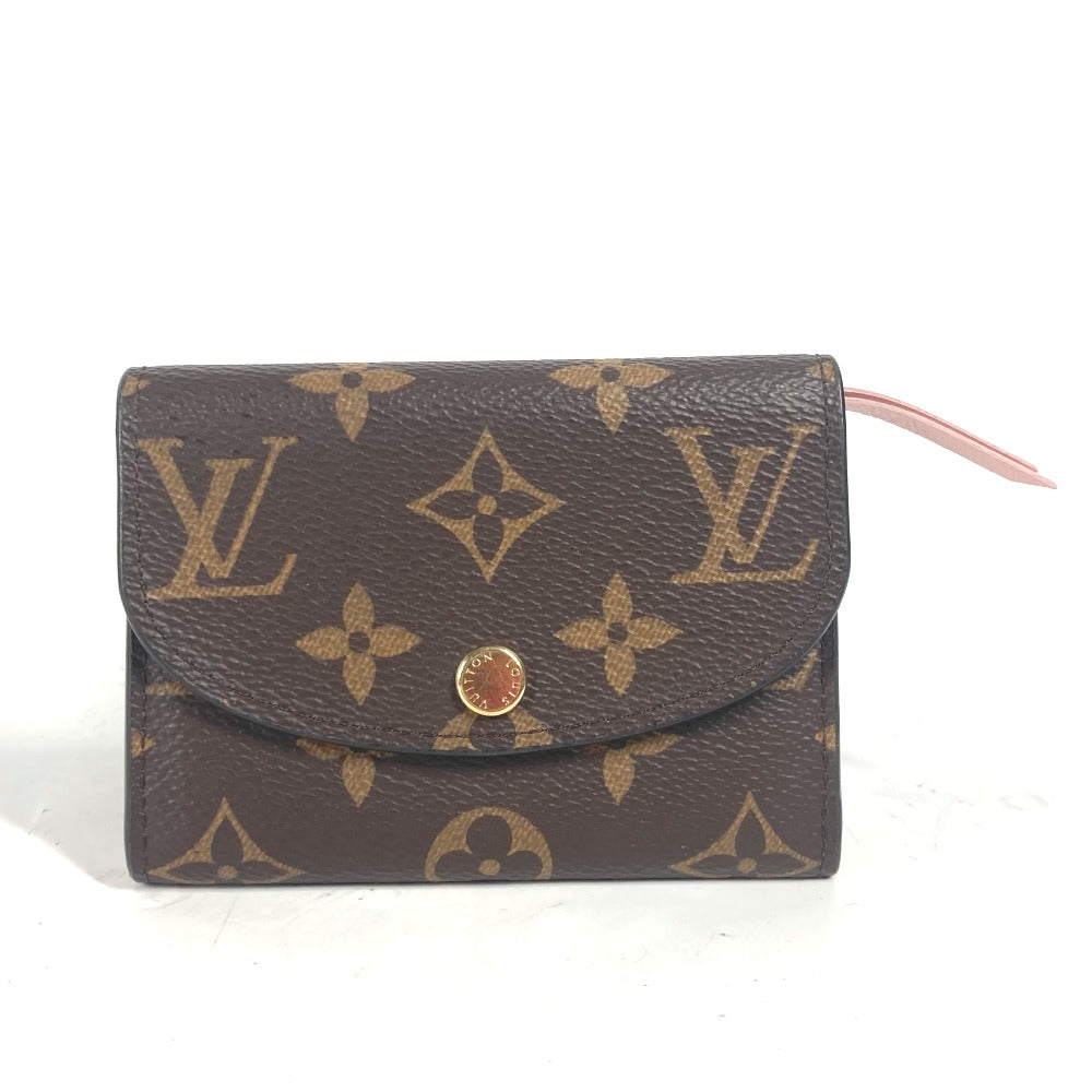 LOUIS VUITTON Coin case M62361 Monogram canvas Brown Monogram Portomonet Rosali Women