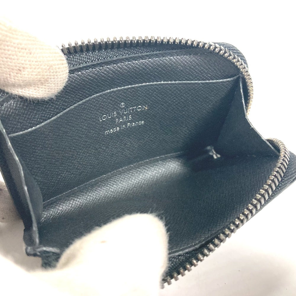 LOUIS VUITTON Coin case M63536 Monogram Eclipse Canvas black Monogram Eclipse Portemonejour mens  d