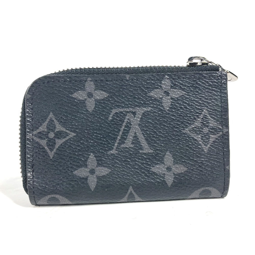 LOUIS VUITTON Coin case M63536 Monogram Eclipse Canvas black Monogram Eclipse Portemonejour mens  d