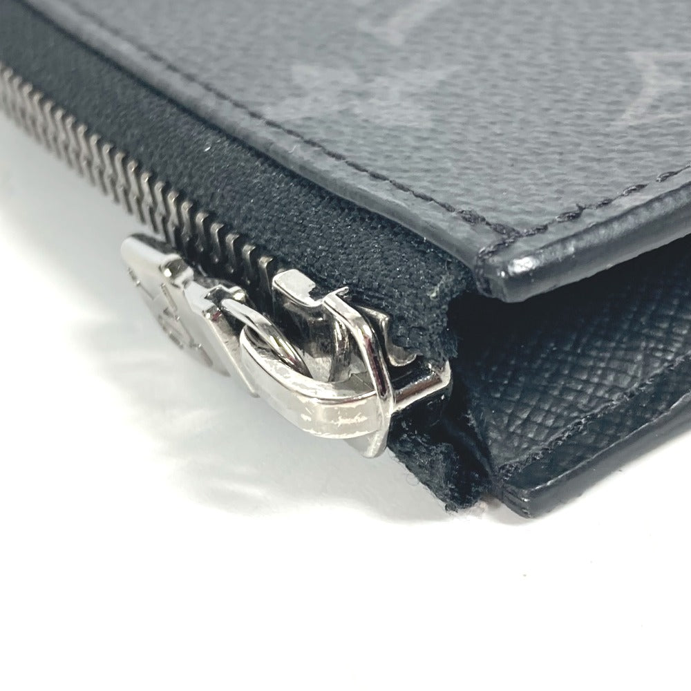 LOUIS VUITTON Coin case M63536 Monogram Eclipse Canvas black Monogram Eclipse Portemonejour mens  d