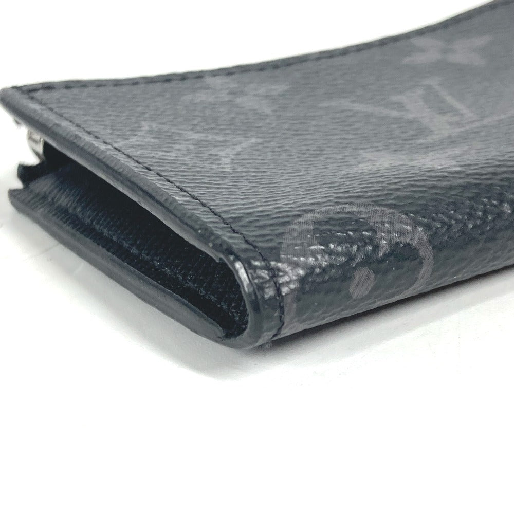 LOUIS VUITTON Coin case M63536 Monogram Eclipse Canvas black Monogram Eclipse Portemonejour mens  d