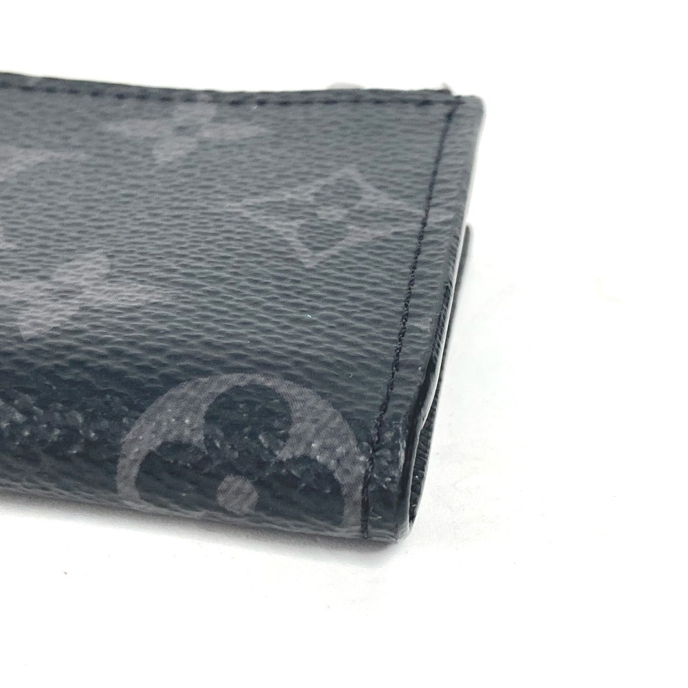 LOUIS VUITTON Coin case M63536 Monogram Eclipse Canvas black Monogram Eclipse Portemonejour mens  d