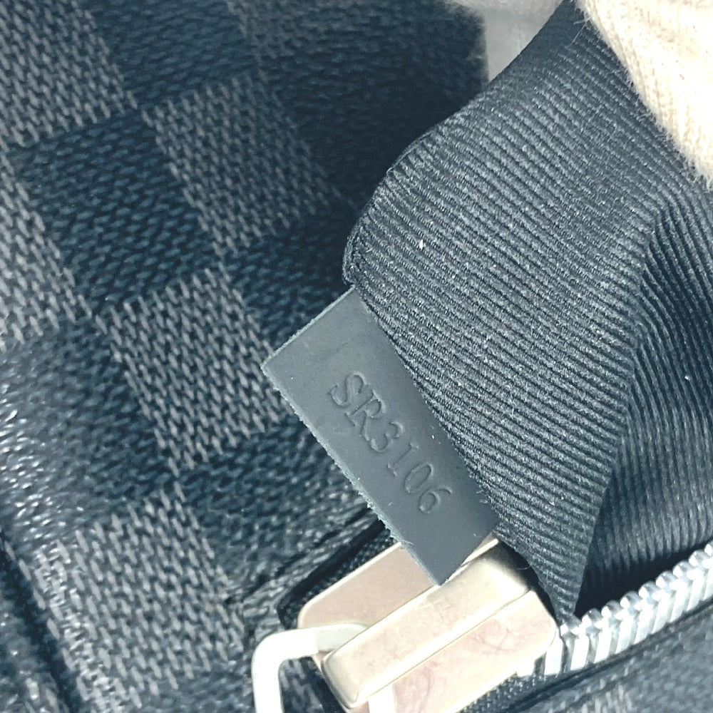 LOUIS VUITTON Business bag N23211 Damier Grafitto Canvas black Damier Grafitte Horizon mens  d