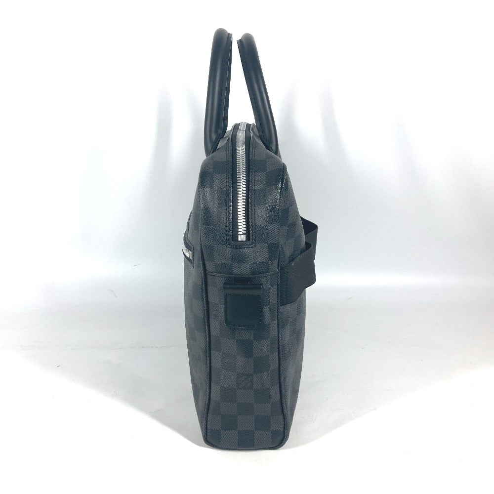 LOUIS VUITTON Business bag N23211 Damier Grafitto Canvas black Damier Grafitte Horizon mens  d
