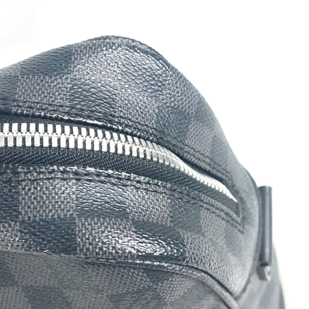 LOUIS VUITTON Business bag N23211 Damier Grafitto Canvas black Damier Grafitte Horizon mens  d