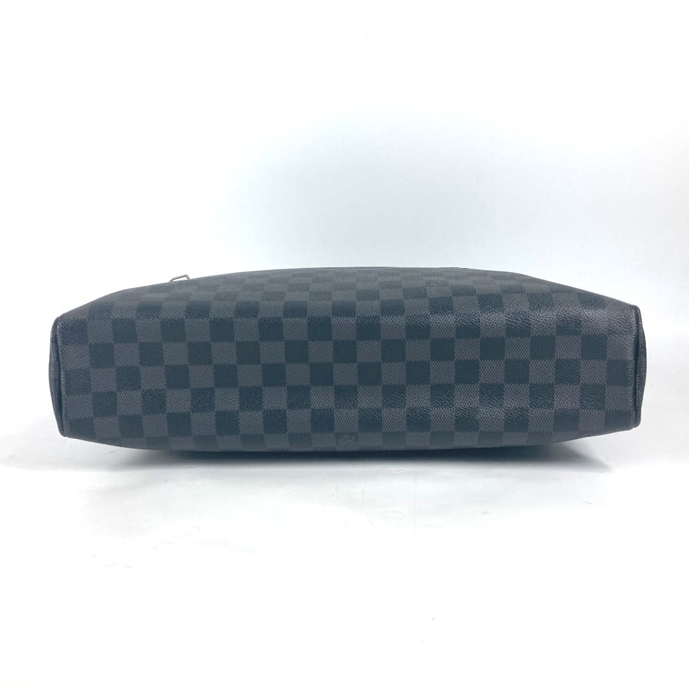 LOUIS VUITTON Business bag N23211 Damier Grafitto Canvas black Damier Grafitte Horizon mens  d