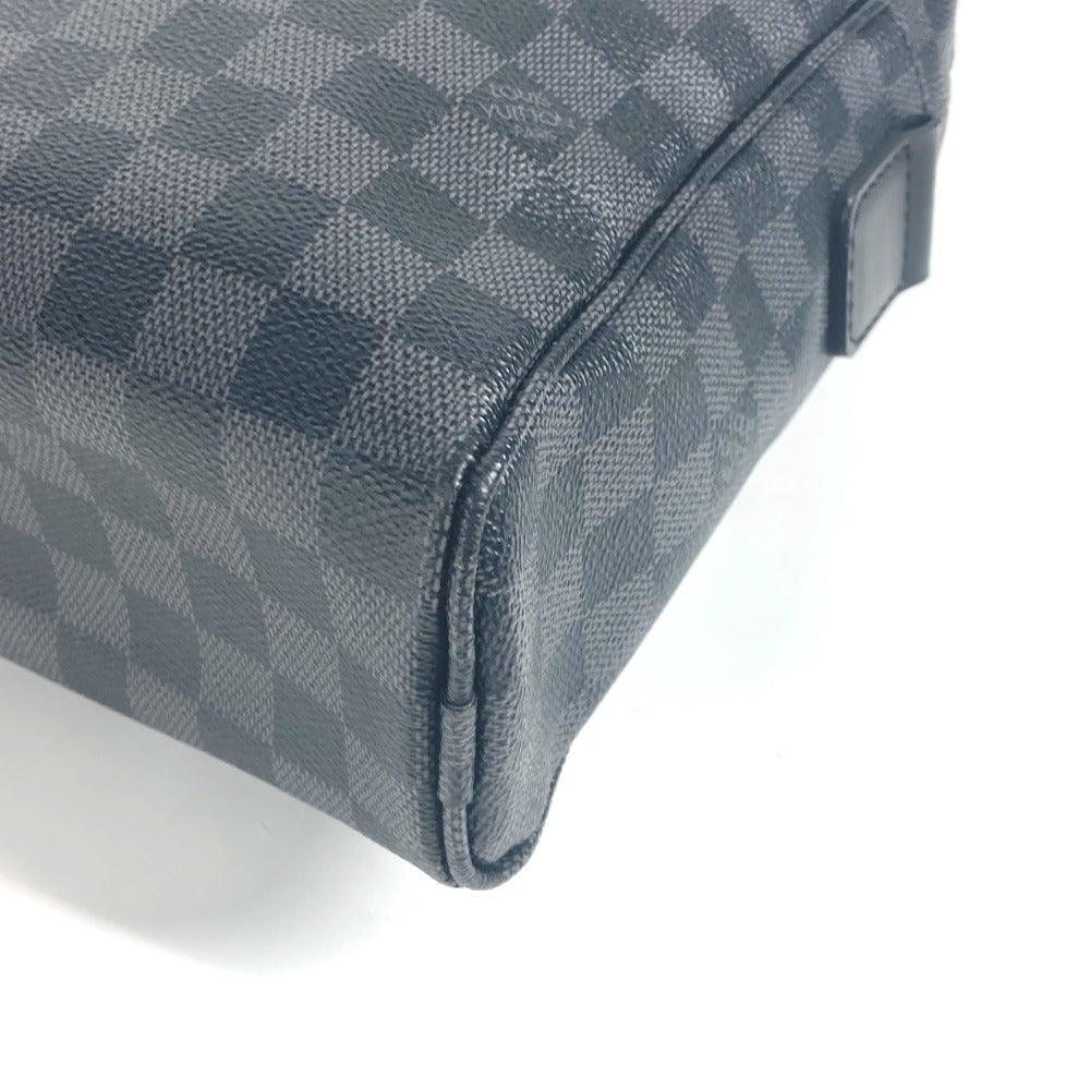 LOUIS VUITTON Business bag N23211 Damier Grafitto Canvas black Damier Grafitte Horizon mens  d