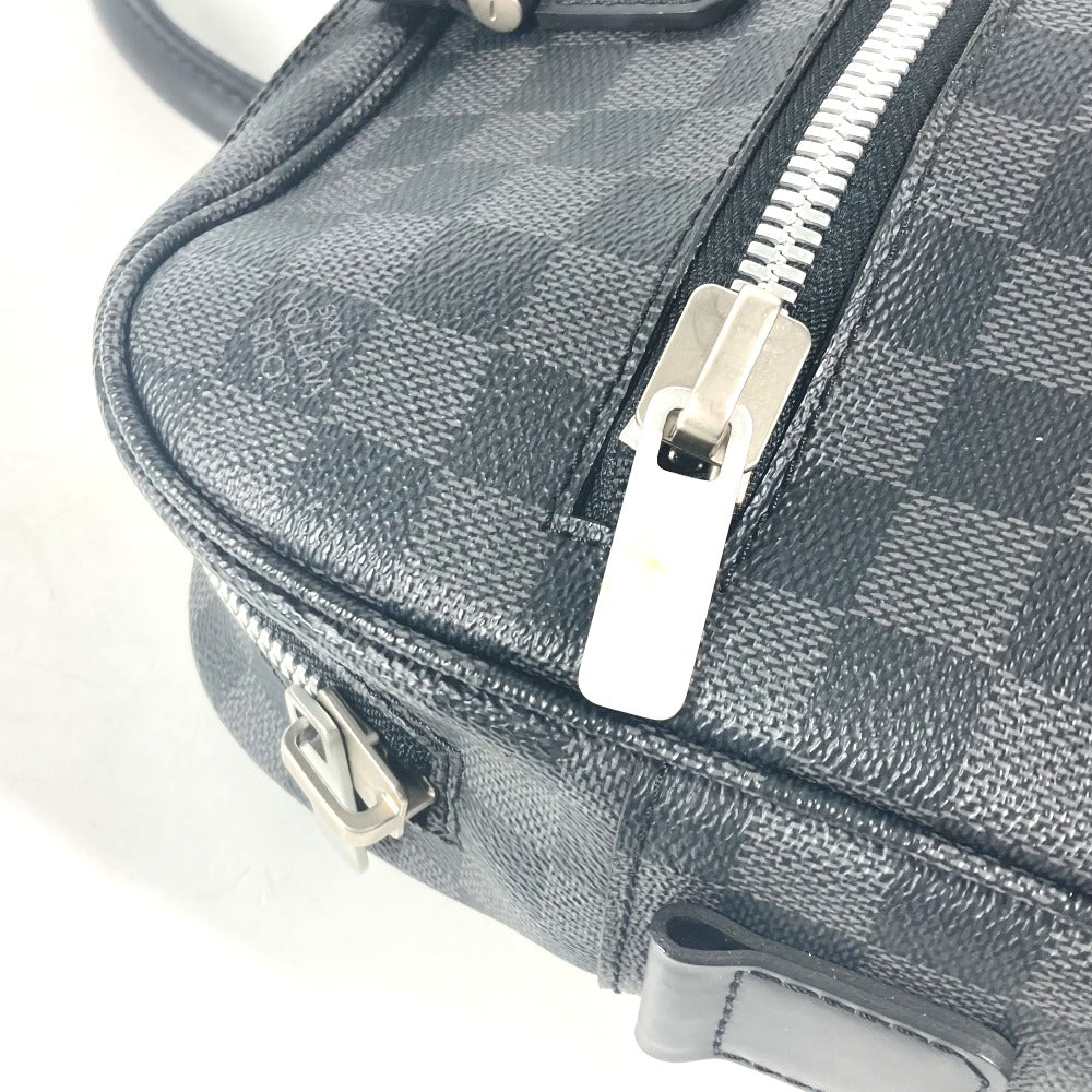 LOUIS VUITTON Business bag N23211 Damier Grafitto Canvas black Damier Grafitte Horizon mens  d