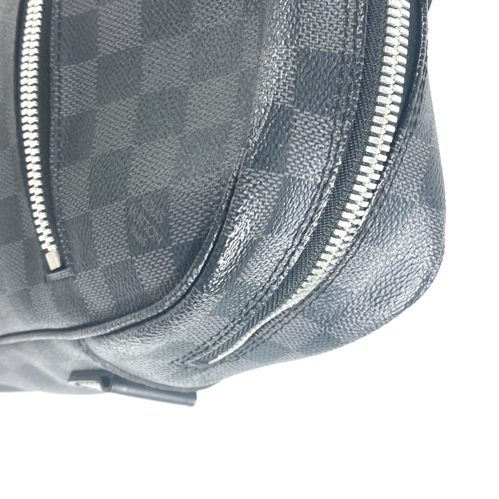 LOUIS VUITTON Business bag N23211 Damier Grafitto Canvas black Damier Grafitte Horizon mens  d