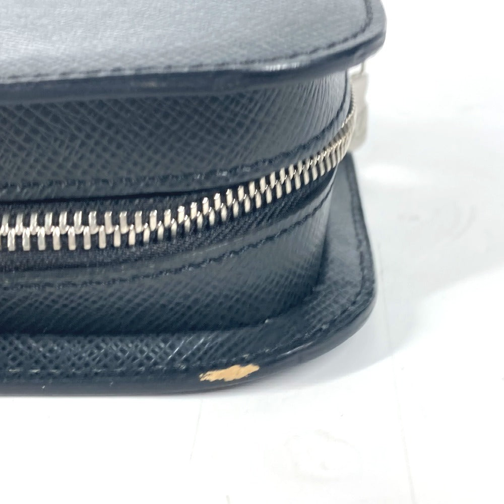 LOUIS VUITTON business bag M30182 Taiga Leather black Taiga Baikal mens  d
