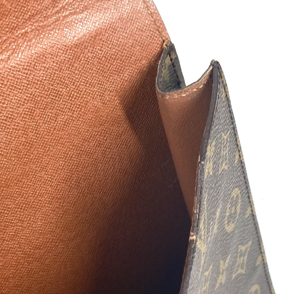 LOUIS VUITTON Clutch bag M53335 Monogram canvas Brown Monogram Porte Document Senator unisex(Unisex)  d